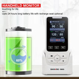 Monitor de signos vitales portátil para Hospital, Monitor de frecuencia clínica, Monitor de pacientes SPO2 PR NIBP TEMP, pediátrico humano, almacén de México