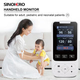 Monitor de signos vitales portátil para Hospital, Monitor de frecuencia clínica, Monitor de pacientes SPO2 PR NIBP TEMP, pediátrico humano, almacén de México