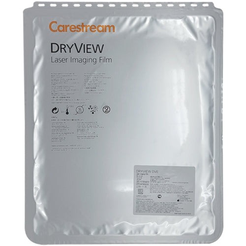 Pelicula Dry View Dve Ce 14x17 con 125h Laser P/imp 5950 y 5700