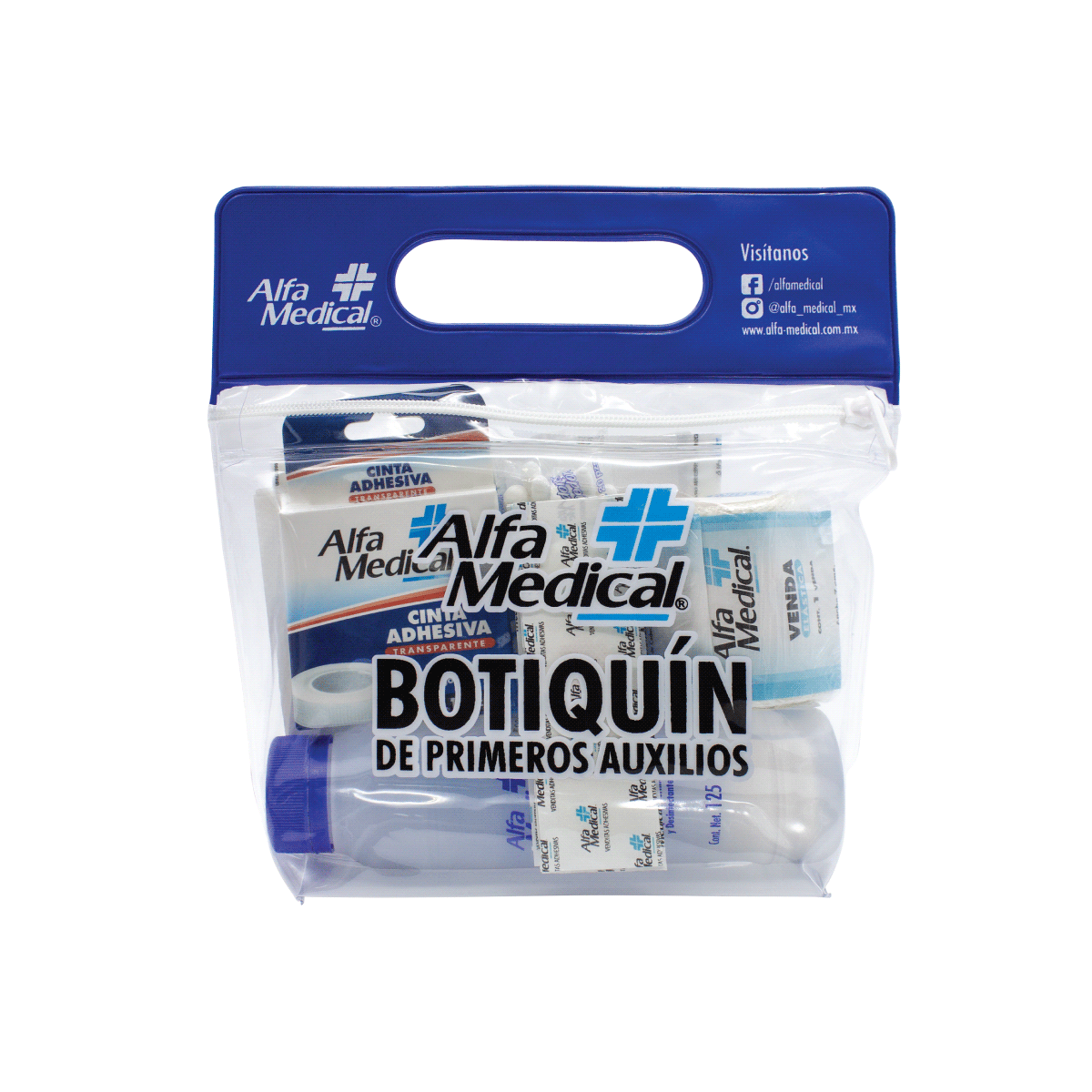 ALFA MEDICAL | FIRST AID KIT / SMALL 14 pc