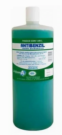 ANTIBENZIL JABON QUIRURGICO LITRO (CLORURO DE BENZALCONIO 1%)