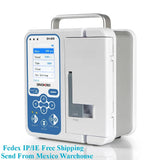 Portable Medical Infusion Pump, Electronic LCD Device, Rechargeable, High Precision, Volumetric, Digital