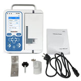 Portable Medical Infusion Pump, Electronic LCD Device, Rechargeable, High Precision, Volumetric, Digital
