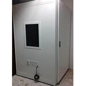 Cabina sonoamortiguada para audiometria