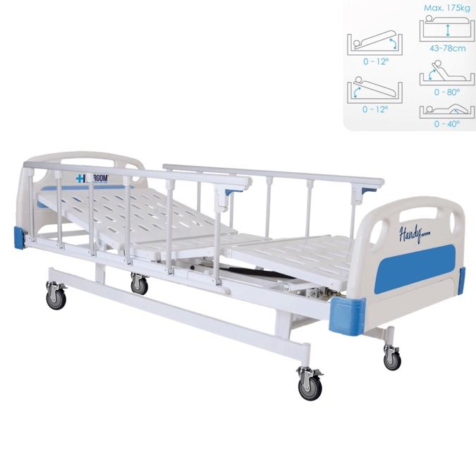 Cama para hospital eléctrica 5 posiciones