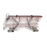 Multi-level Mortuary Cot, One Operator Model 24 with footrest and without side arms Cat FER-0032400 Ferno-Washington