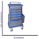 ABS Plastic Medicine Cart Cat. IME-ICMMA Brand Inmed
