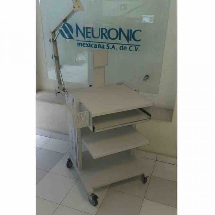 Carro porta equipo grado medico para EEG