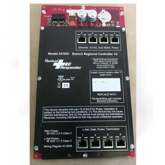 Controlador para extensión regional Responder