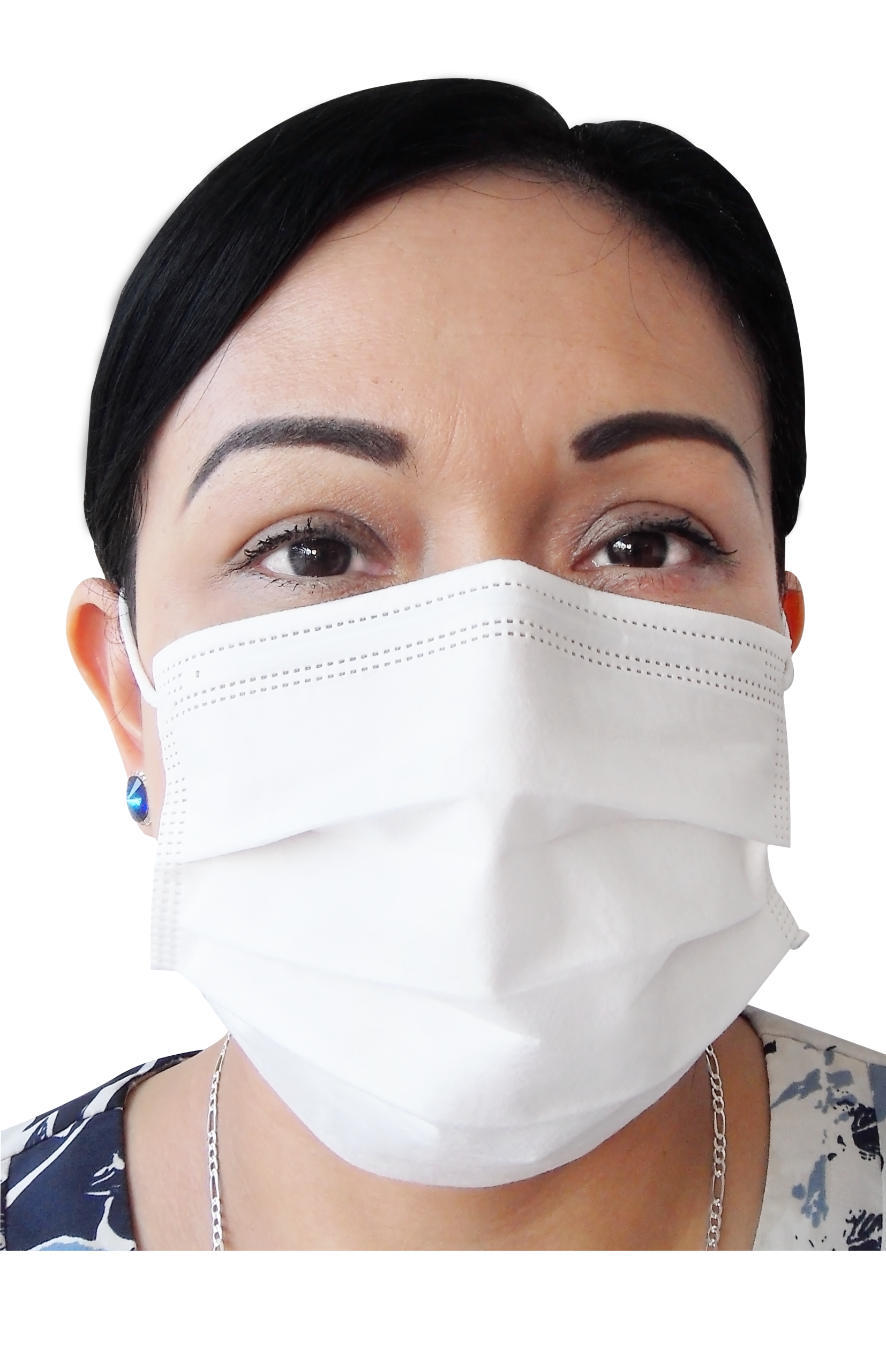 TTP Three-Ply Heat-Sealed Pleated Face Masks 100 Count