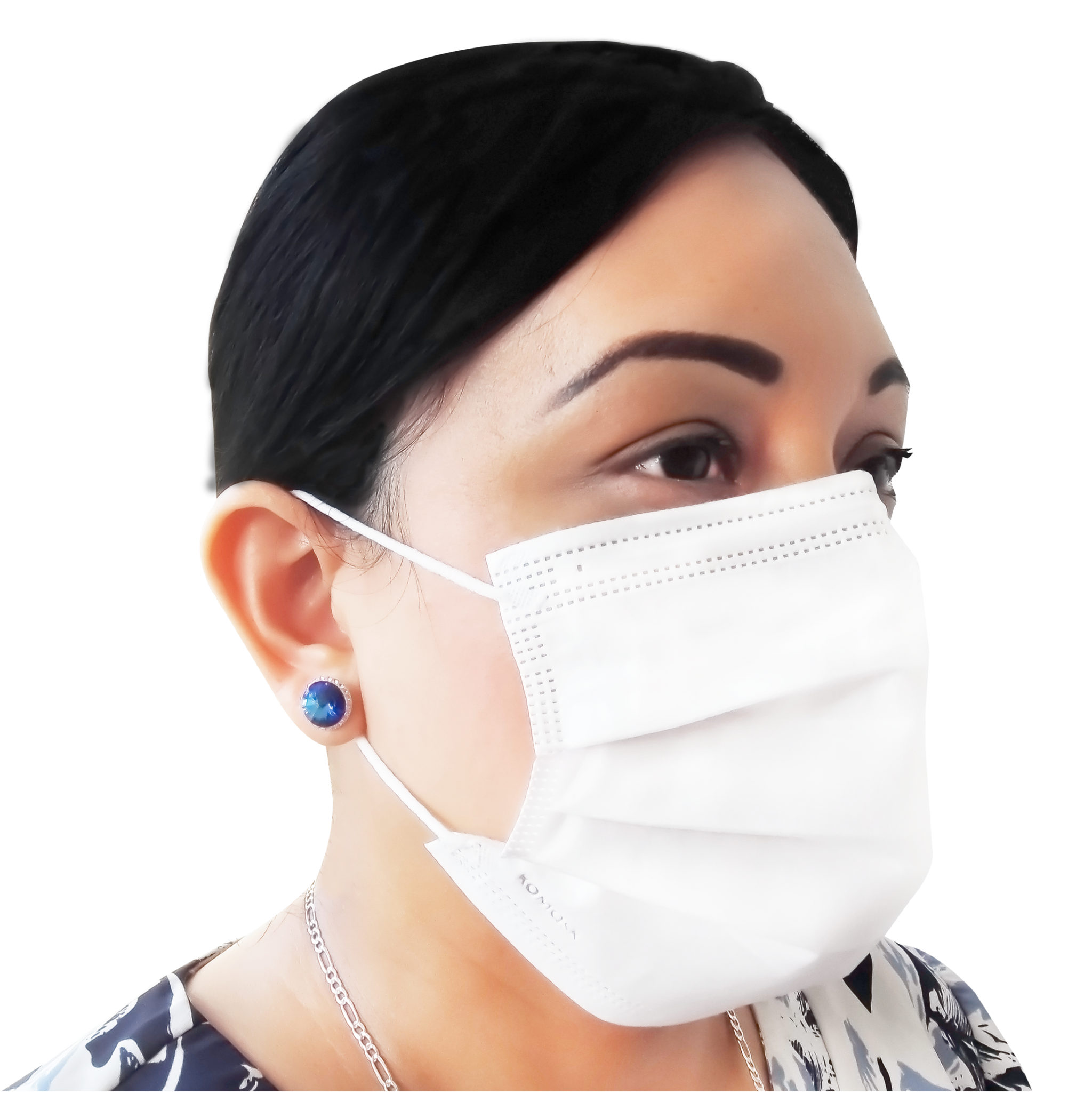TTP Three-Ply Heat-Sealed Pleated Face Masks 100 Count