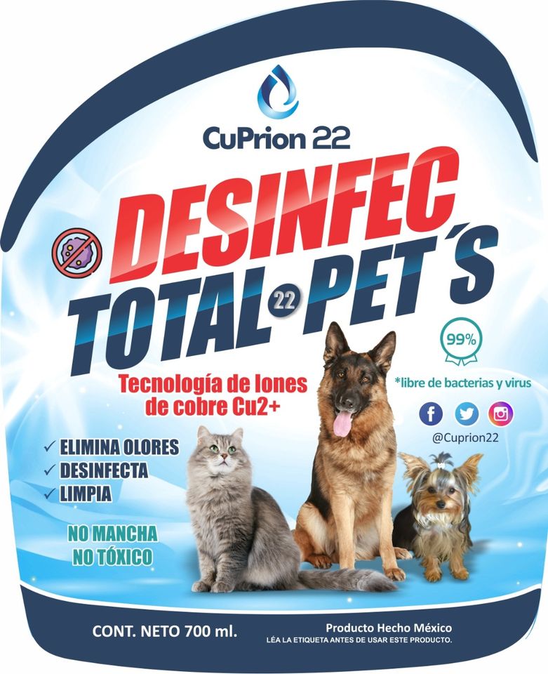 TOTAL PETS DISINFECTANT FOR PETS 700 ML