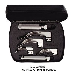 stuche solo para hojas de laringoscopio