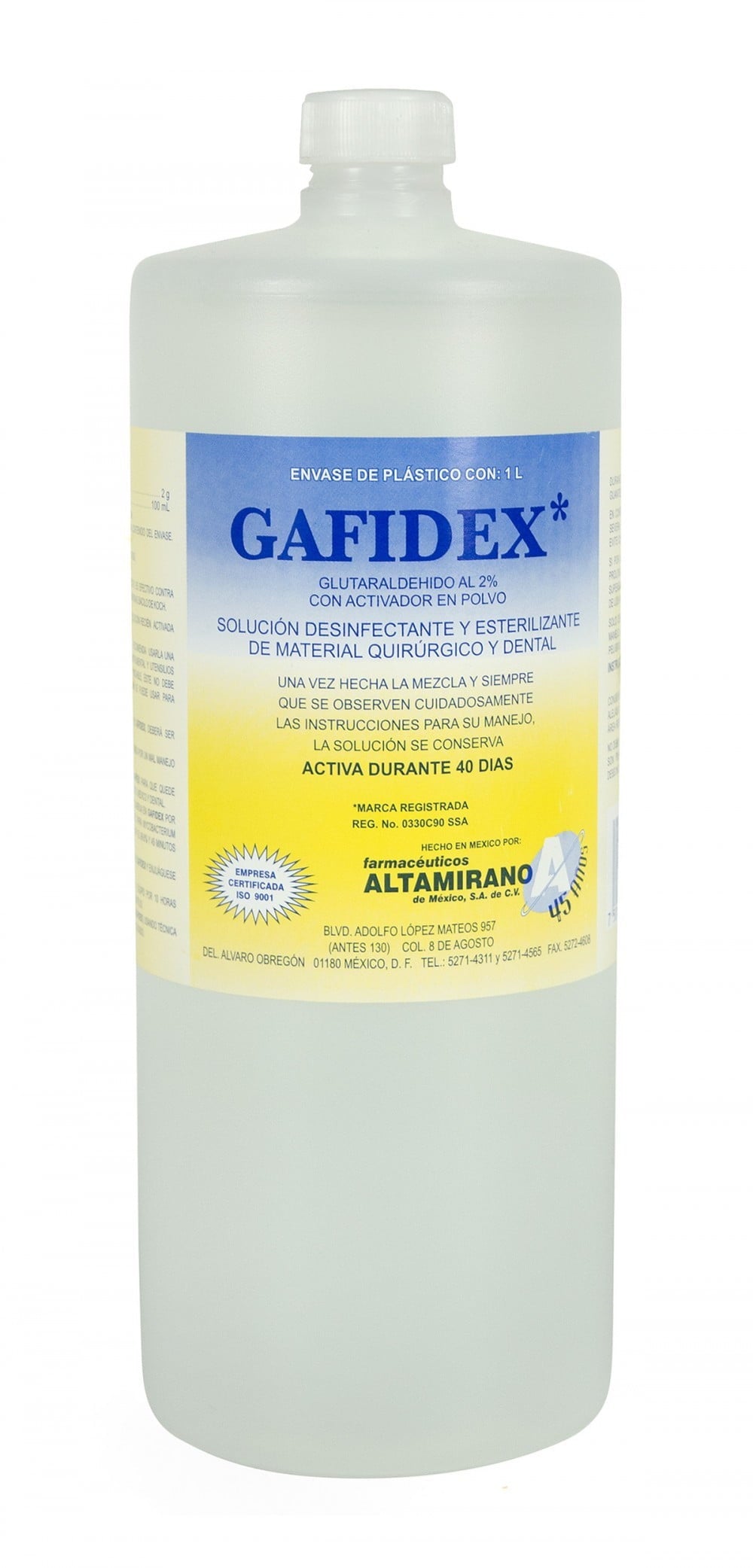 GAFIDEX LITER (2% GLUTARALDEHYDE)