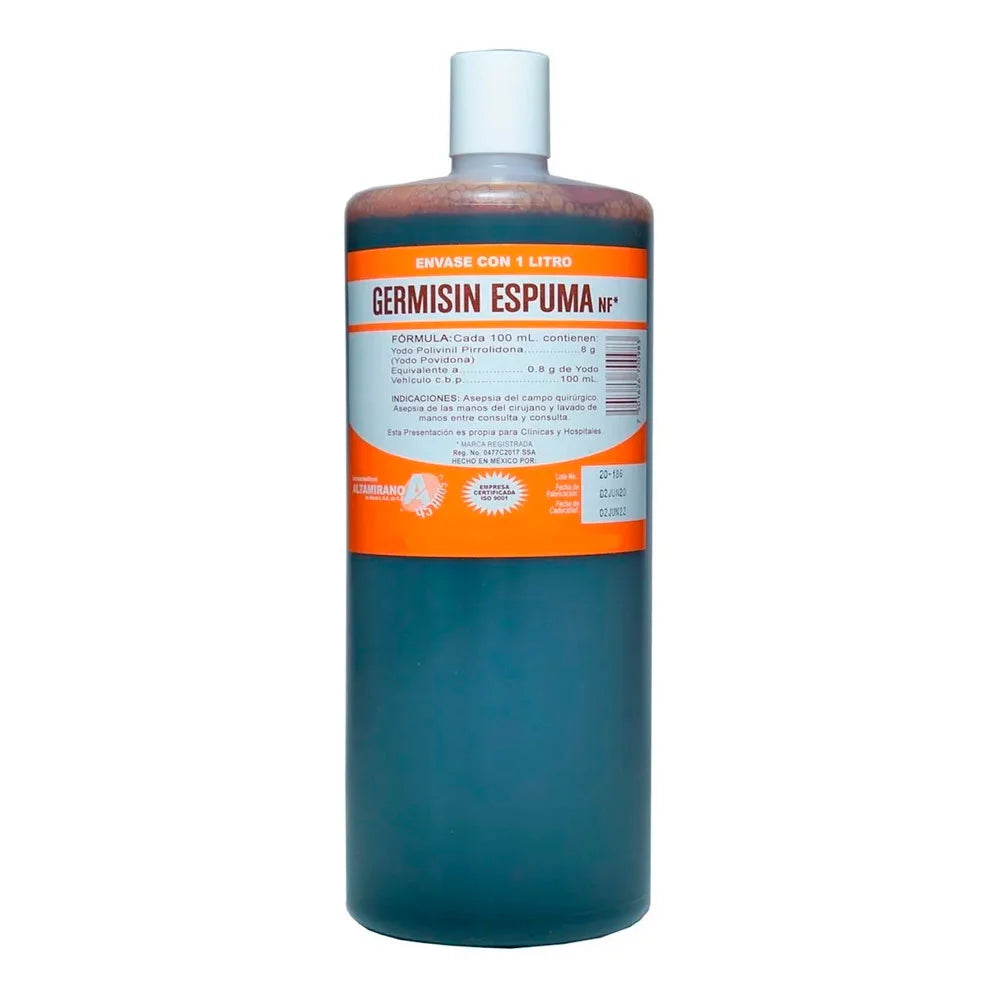 GERMISIN SOLUTION LITER (1.1% POLYVINYL IODINE)