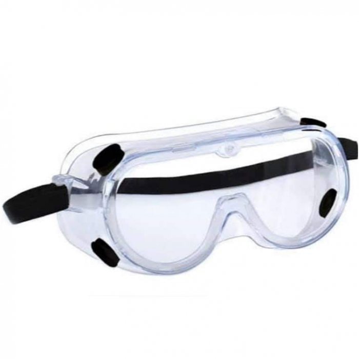 Goggles de PVC transparente