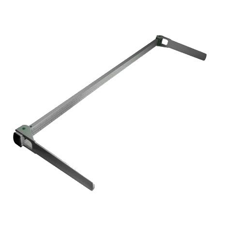Infantometro en aluminio de 10 a 100 cms