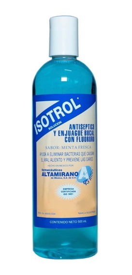 ISOTROL 500 ML (ANTISEPTIC / MOUTHWASH W/FLUORIDE)