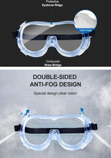 JIEYANG Goggles Safety and UV Protection Glasses Medical Use Unisex
