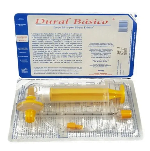 EPIDURAL BASIC KIT (TUOHY NEEDLE 17 G X 90 MM)