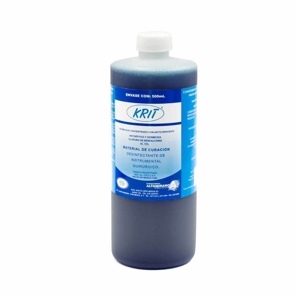 KRIT 500 ML (BENZALKONIUM CHLORIDE 12%)