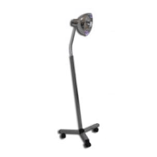 Lampara de chicote base tripie cromada