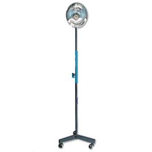 Lampara de chicote pie rodable base triple