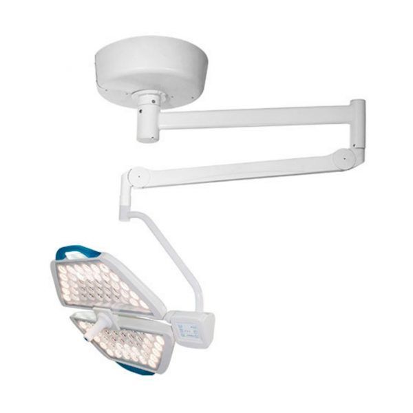 Lampara de cirugia led con 1 campana de techo