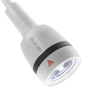 EL 3 LED examination light on wall mount, Cat. HEN-J-008.27.011 Heine