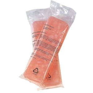 Peach scented paraffin wax, box with 5 units of 2.25 Kgs each. Cat. BTY-ZC-WW01 Beauty R.M.T.