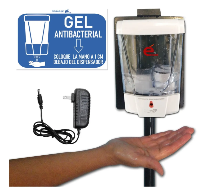 Pedestal With Automatic Gel Dispenser V3