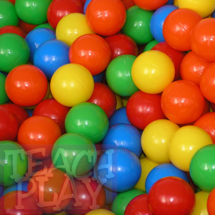 7.5 cm Pool Balls, 100-pack, Cat. THP-7502223522725 TeachPlay