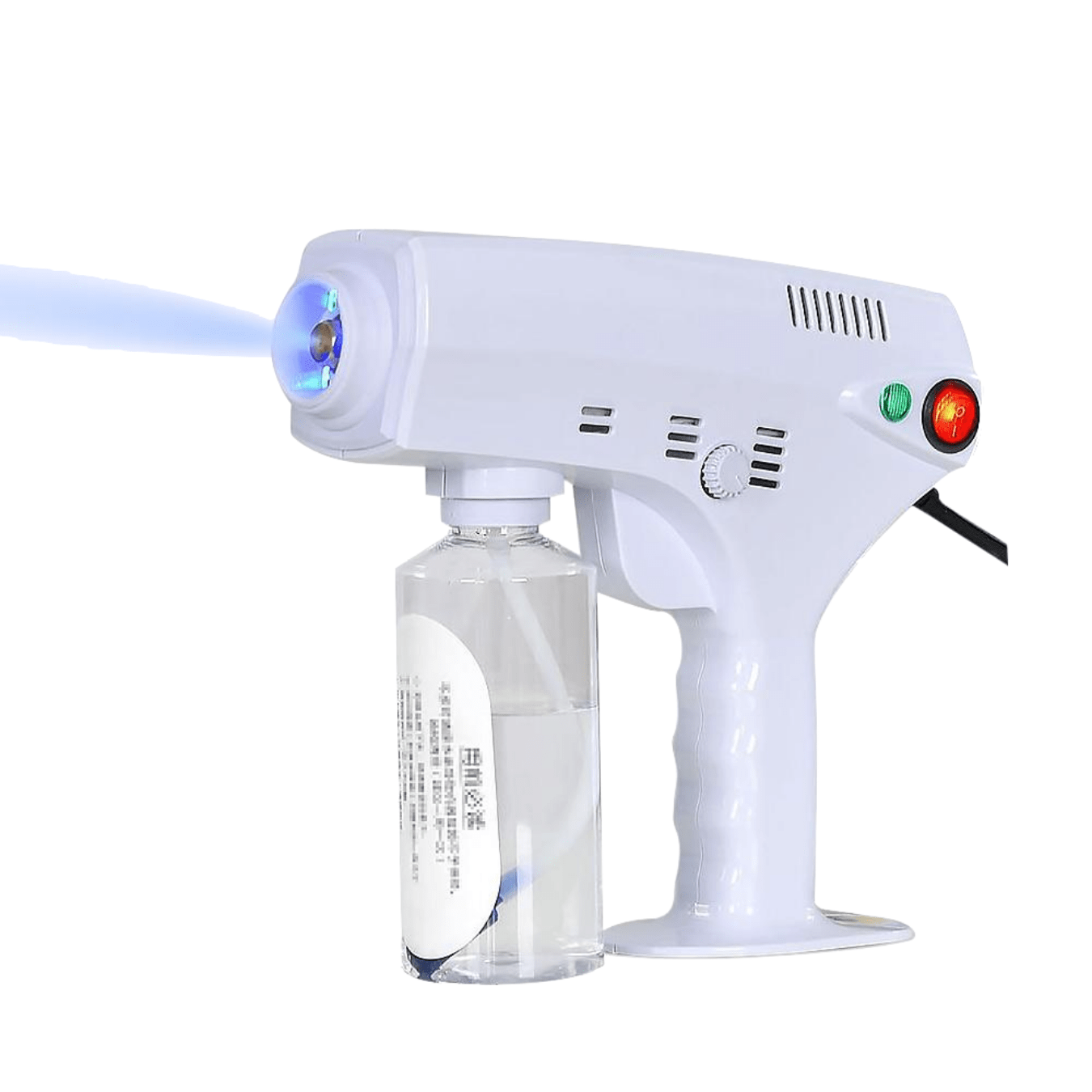 Sanitizing Blue Ray Anion Gun Disinfects Places People