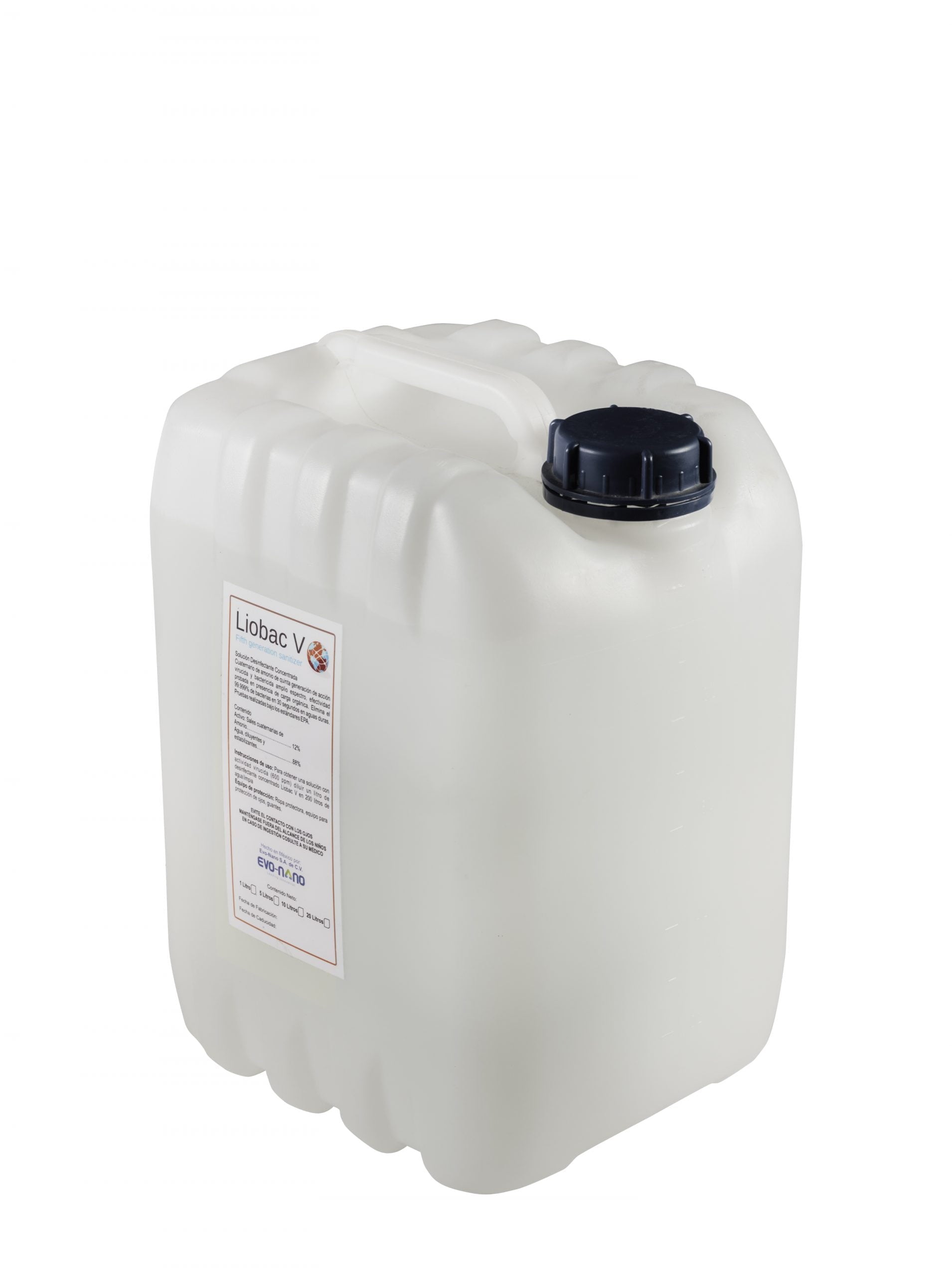 LIOBAC V Sanitizer -Dilutable - (Fogging and Thermal Fogging) 10L