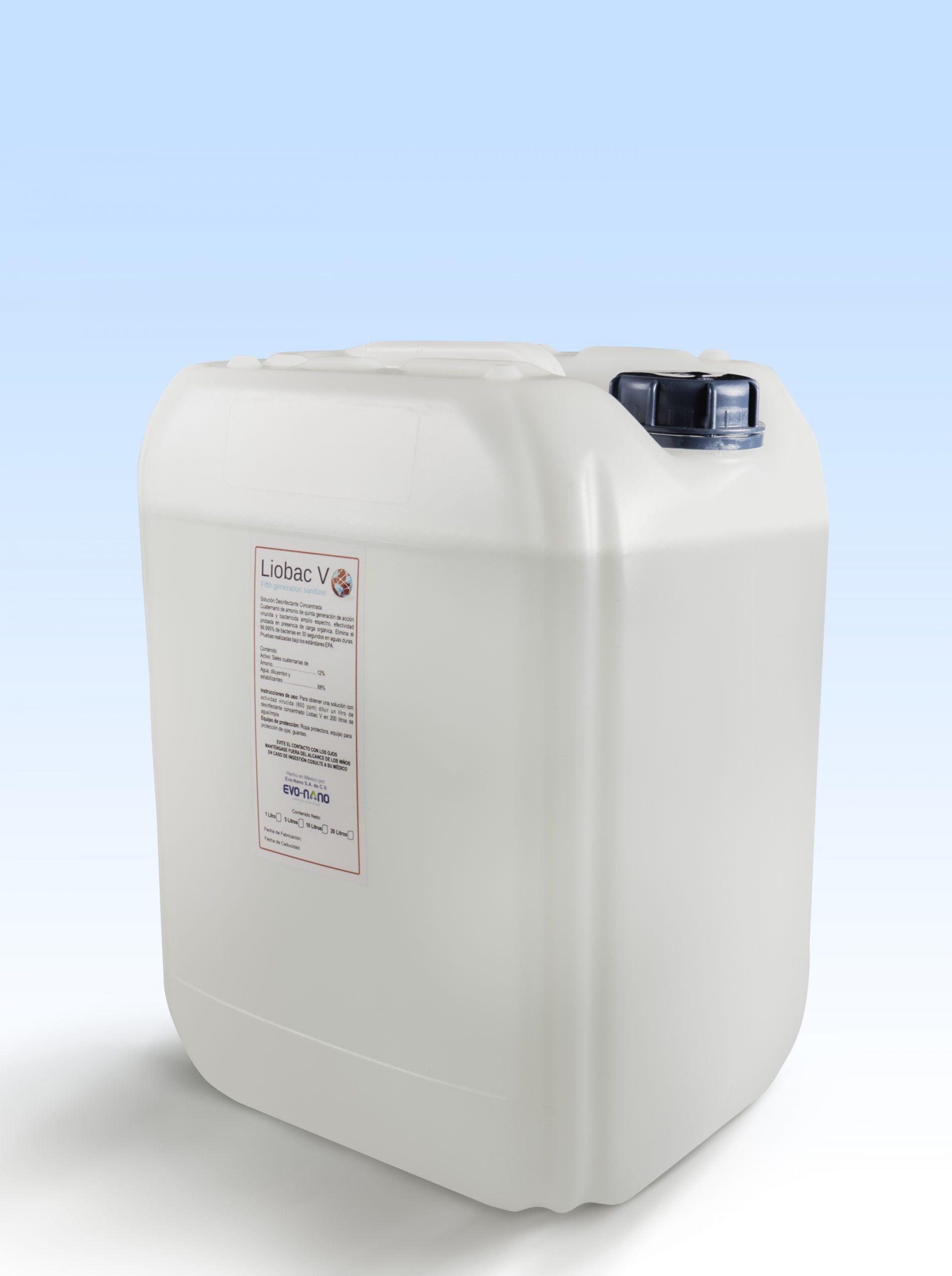LIOBAC V Sanitizer - Dilutable - (Fogging and Thermal Fogging) 20L