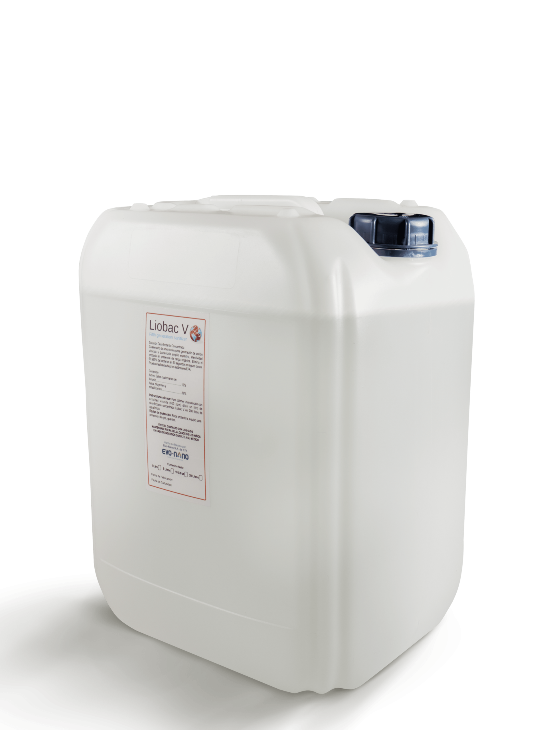 LIOBAC V Sanitizer - Dilutable - (Fogging and Thermal Fogging) 20L