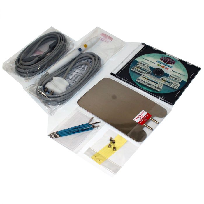 Electrosurgery Unit Set 150 W (includes equipment+cart+evacuator+mirror+regulator) Cat. DEX-SET1800+ Deltronix
