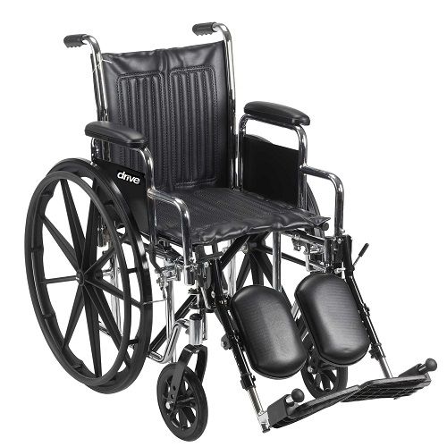 Silla de ruedas Bariátrica con asiento de 20