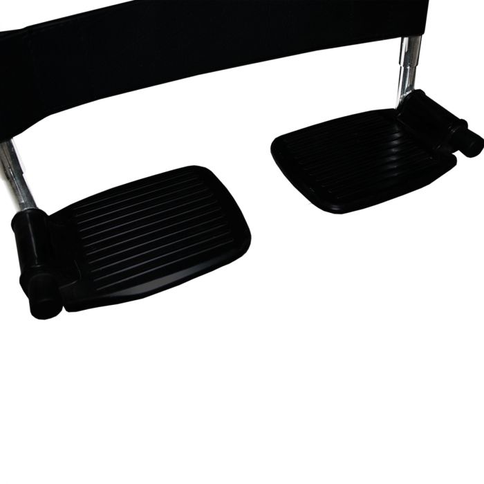 Standard chromed wheelchair with detachable aluminum footrests Cat HNY-S300 Handy