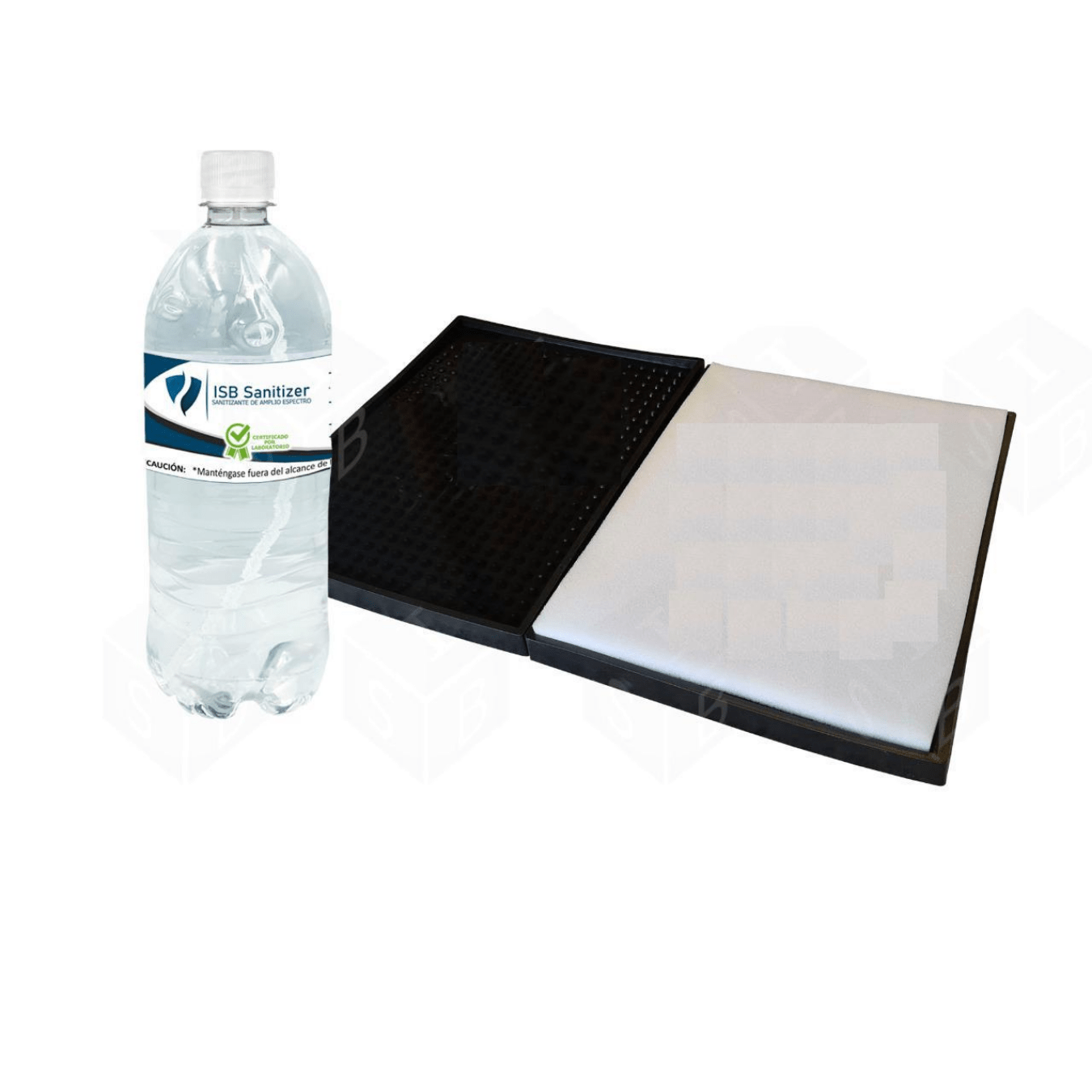 Double Mat + 1L Sanitizer