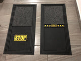 Double-Basin Sanitizing Mat 90 x 44 STOP