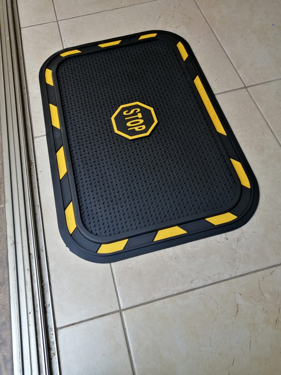 STOP Rectangular Sanitizing Mat 90 x 58
