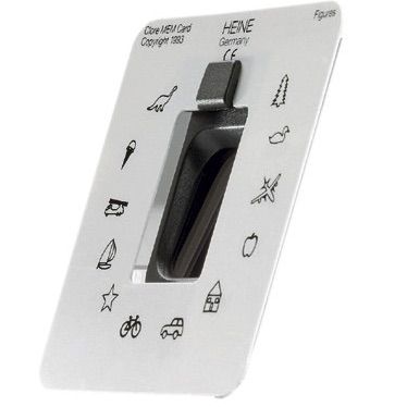 Tarjeta de fijación para la retinoscopía dinámica HEN-C-000.15.360 MArca