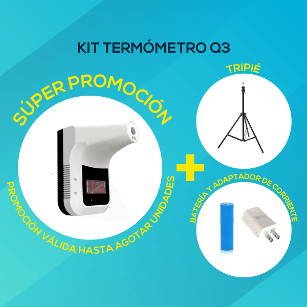Q3 Thermometer - Includes Tripod, Battery, Power Adapter