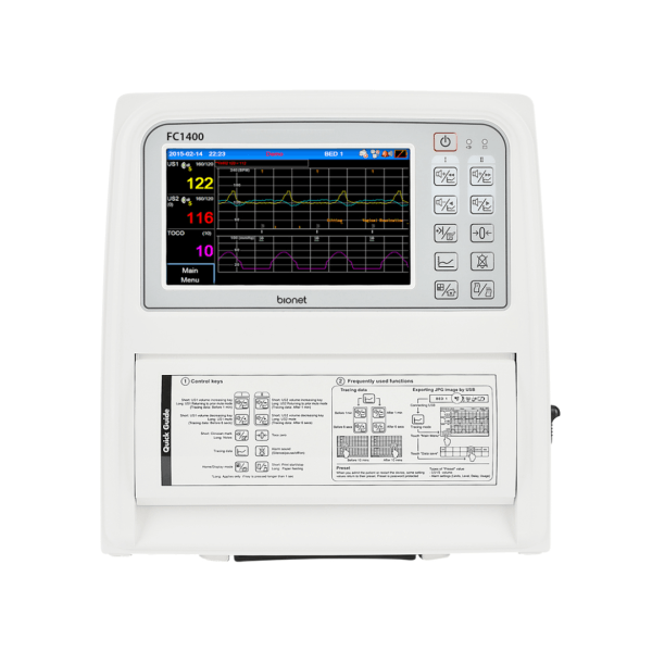 Tococardiógrafo Gemelar Pantalla 7″ LCD Touch