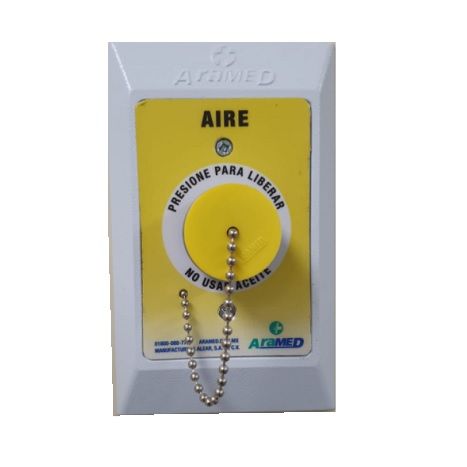 Toma de pared enchufe rápido tipo NFPA para aire