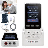 Portable Vital Signs Monitor for Hospital, Clinical Frequency Monitor, SPO2 PR NIBP TEMP Patient Monitor, Human Pediatric, Mexico warehouse