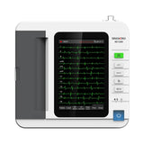SINOHERO-portable EKG machine SE1200, 10.1-inch color LCD digital machine, 12-lead channels with printing paper/medical supplies