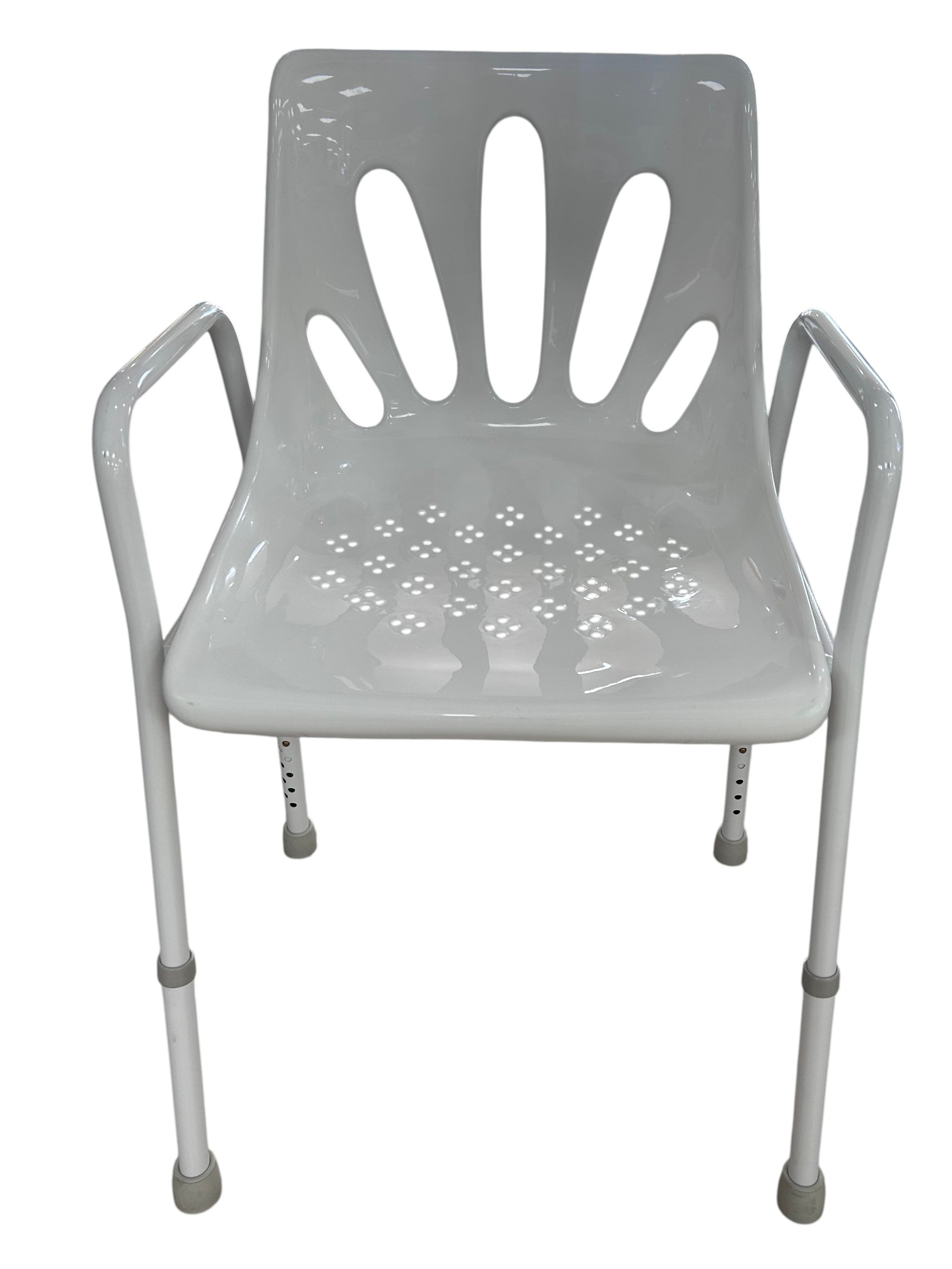 Silla para Ducha de Acero con Respaldo para Baño
