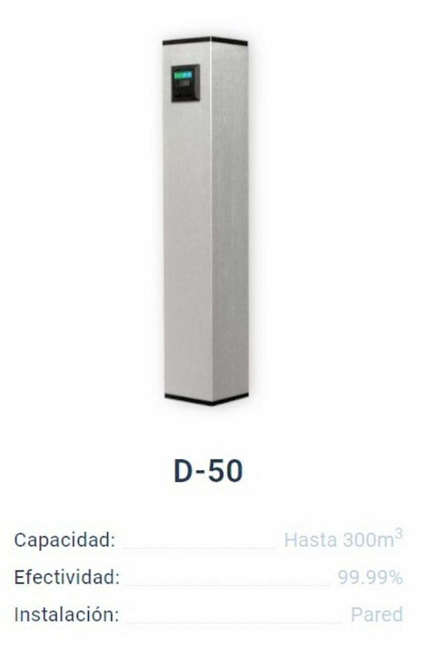 Esterilizador de aire UVC DSAIR D-50